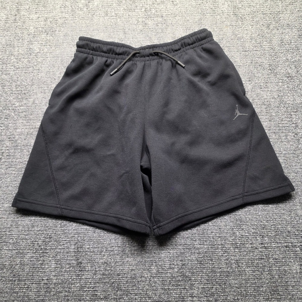 Jordan Boys Black Jumpman Athletic Basketball Shorts Size L 12-13Y